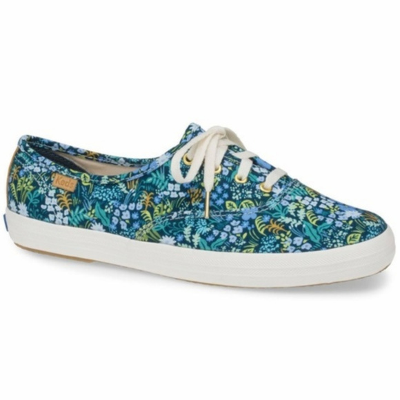 Keds Shoes - KEDS x Riffle Paper Co. Printed Lace Up Sneakers